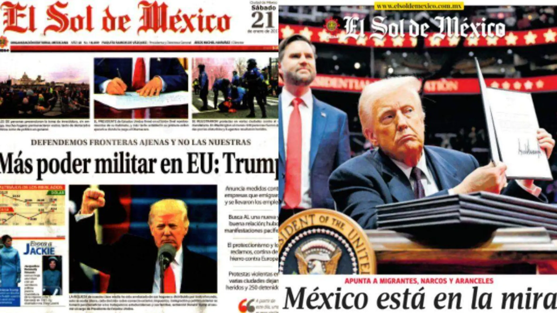 El Sol de México Trump